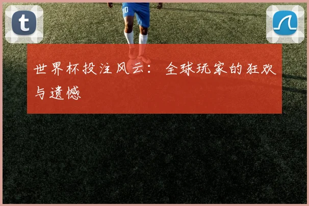 世界杯投注风云：全球玩家的狂欢与遗憾