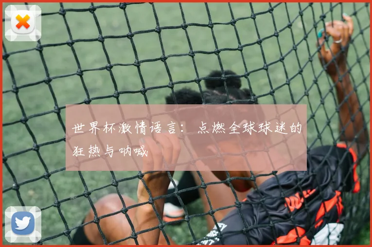 世界杯激情语言：点燃全球球迷的狂热与呐喊