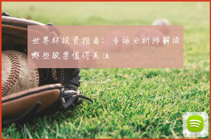 世界杯投资指南：专访分析师解读哪些股票值得关注